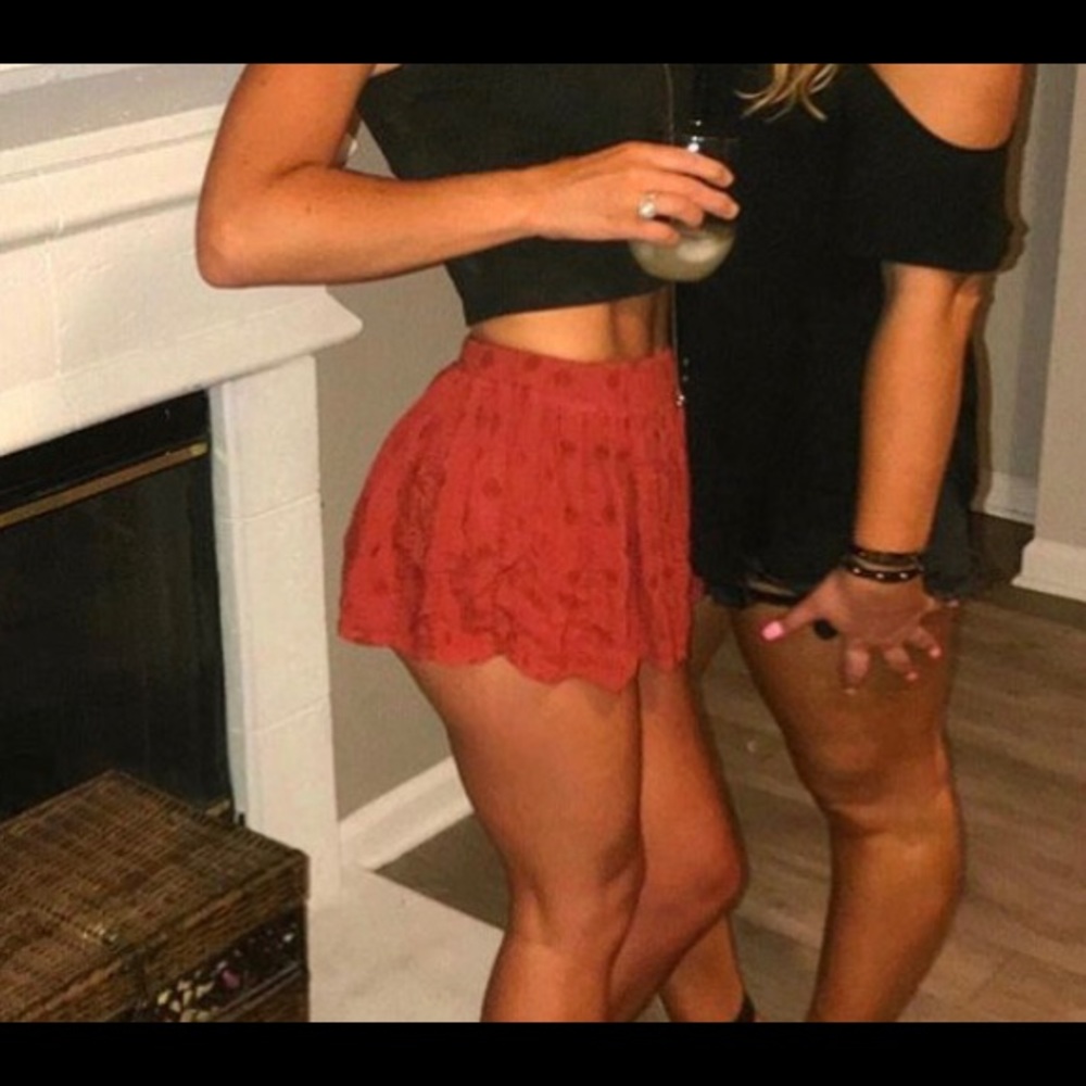 Flare shorts